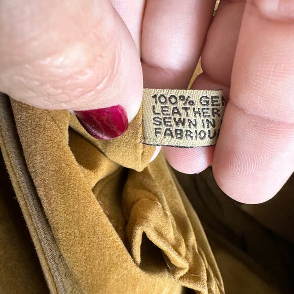 Patricia Nash VINTAGE Tooled leather tan Shoulder bag Purse & Scarf DAMAGED READ - Picture 13 of 16